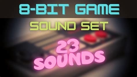 8 bit samples|8 bit game sound effects.